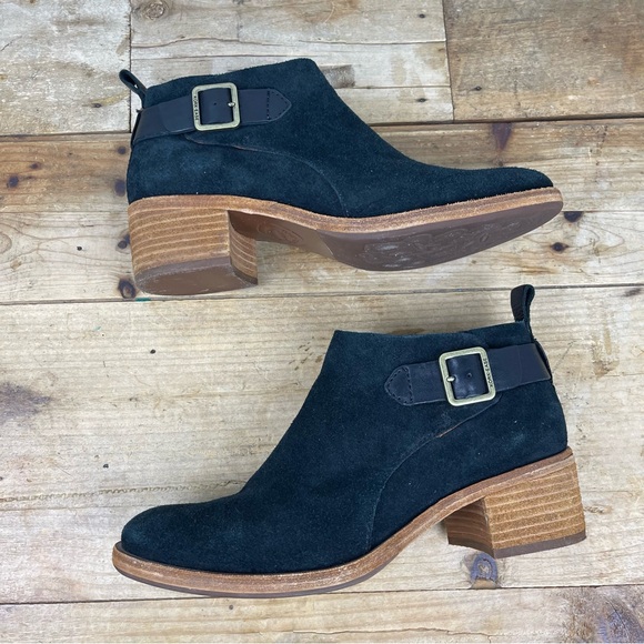 Kork-Ease Mesa Black‎ Suede Bootie - Women's Size 8 - Picture 7 of 14